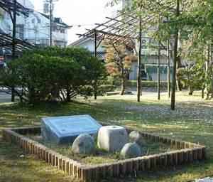 一等水準点を示すものの写真