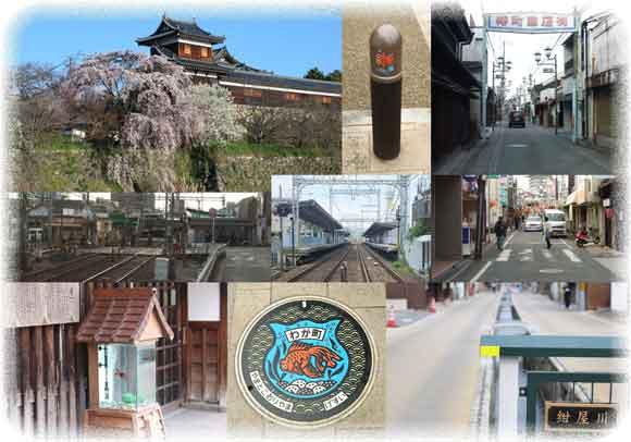 大和郡山市の観光名所や街並みなどの写真