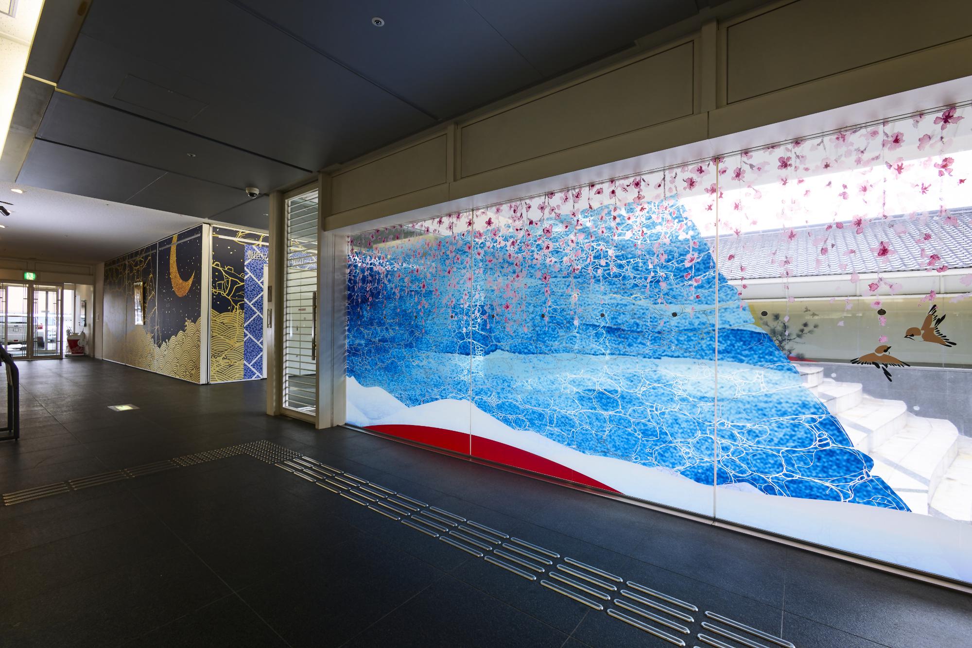 DMG MORI やまと郡山城ホール内装飾