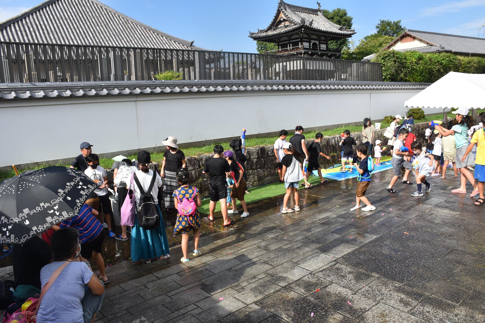 思い出に残る夏祭りの様子