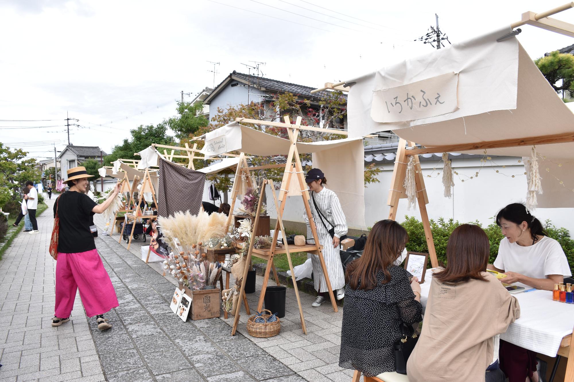 出展ブースの様子