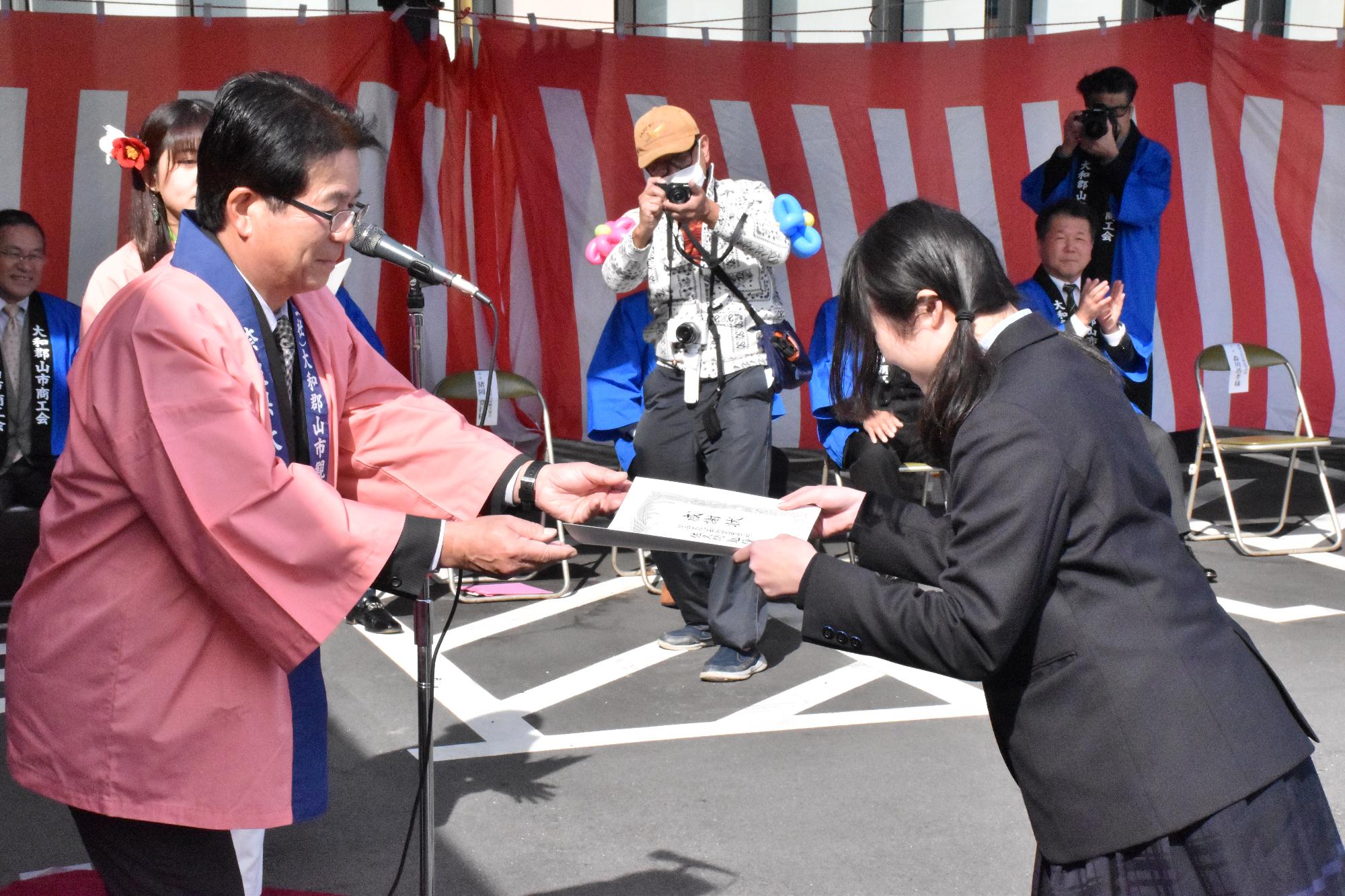 第13回大和な雛まつりオープニングイベントの様子