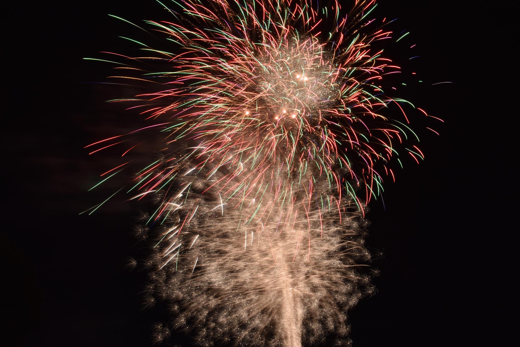 第49回大和の夏祭りの花火