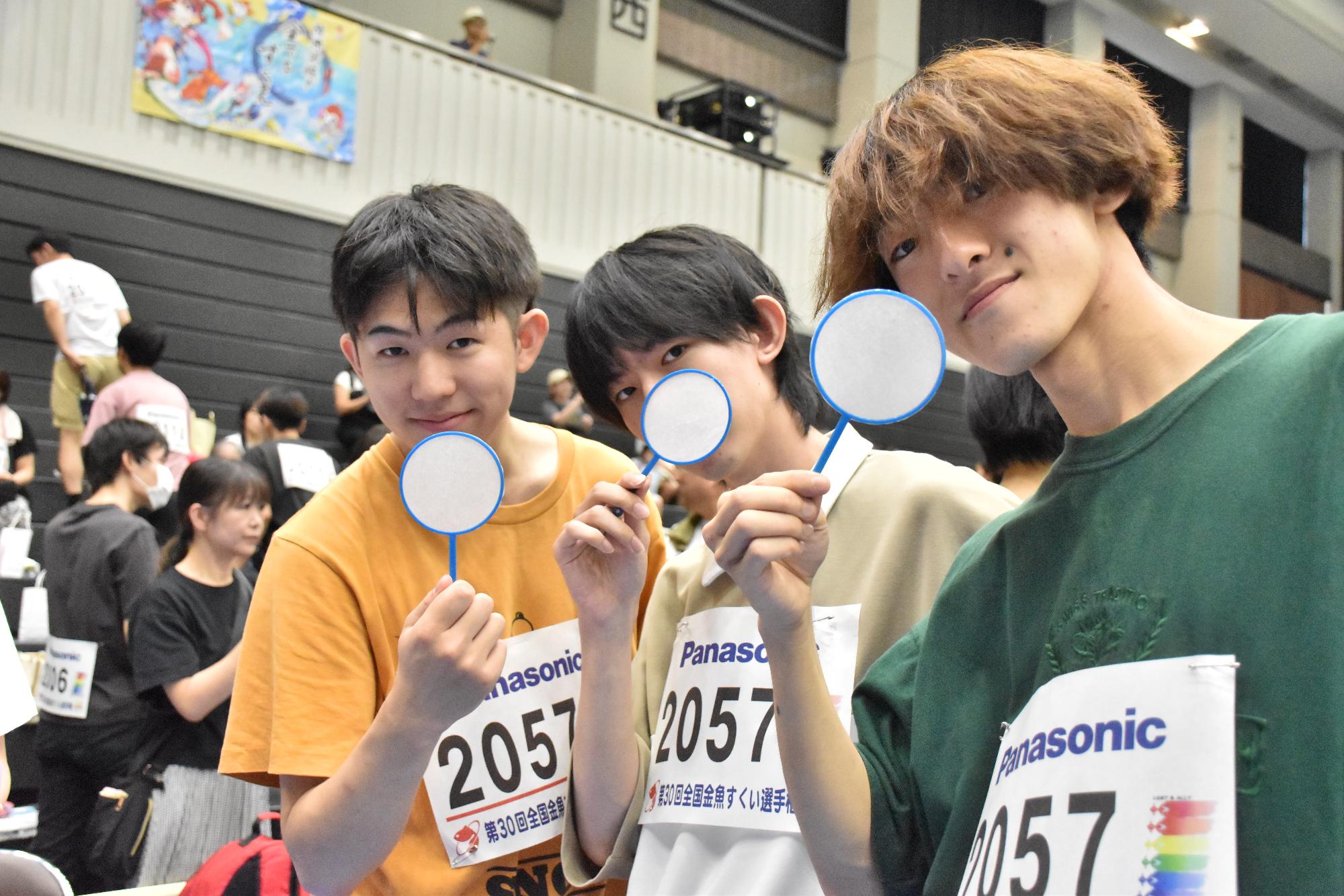 第30回全国金魚すくい選手権大会 大会音楽を作成した学生たち