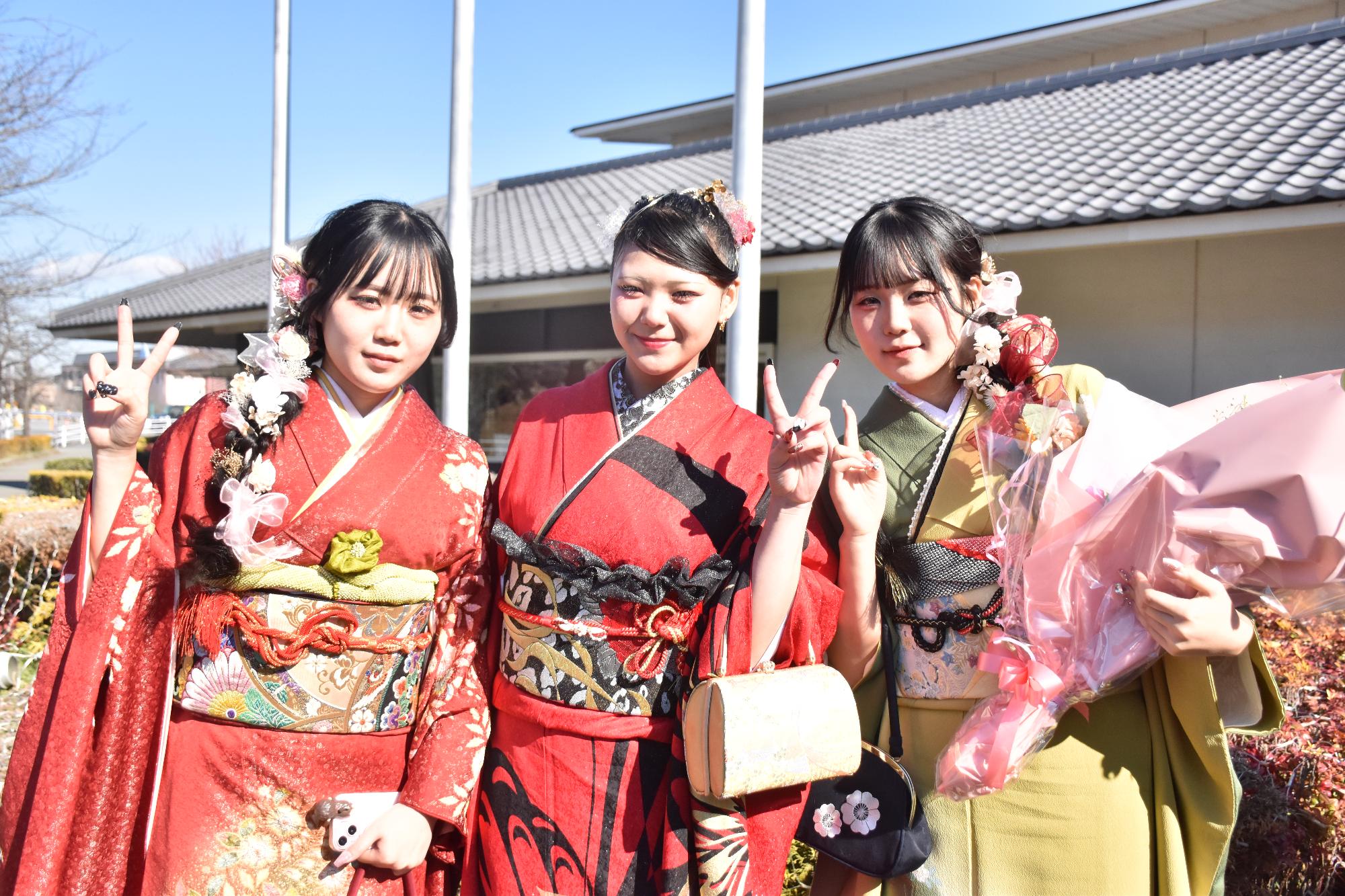 二十歳の集いの来場者