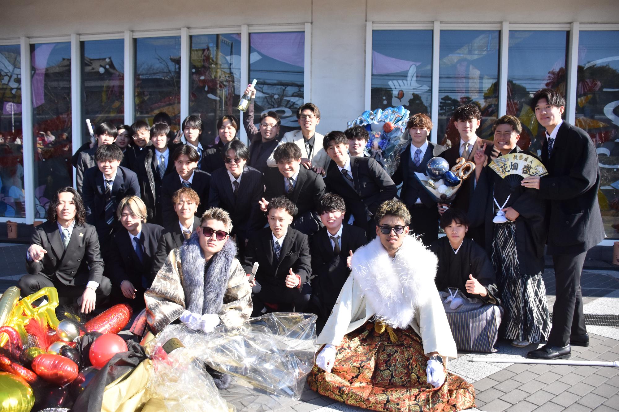 二十歳の集いの来場者