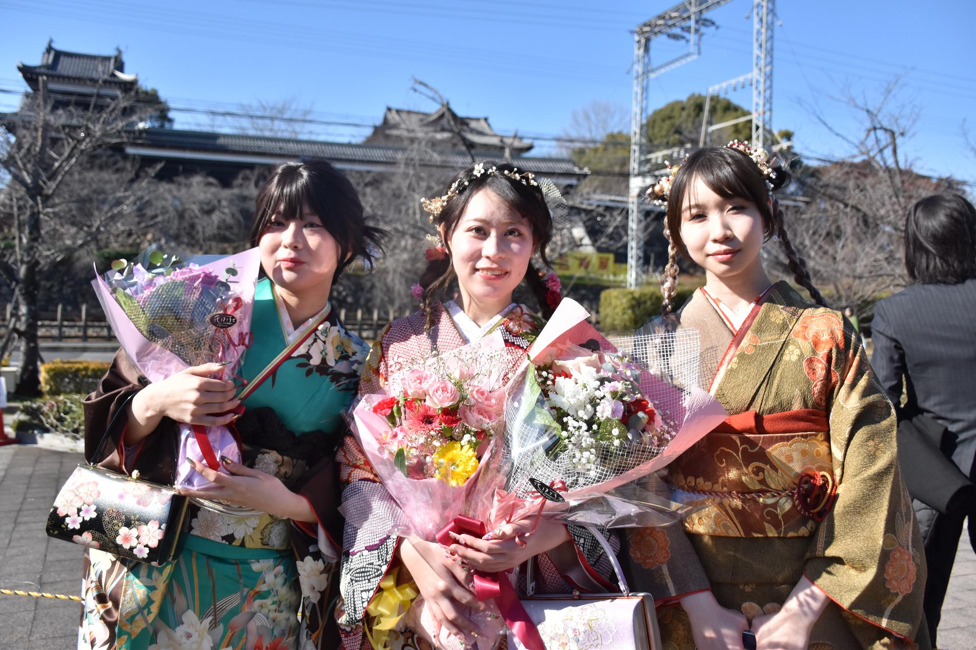 二十歳の集いの来場者