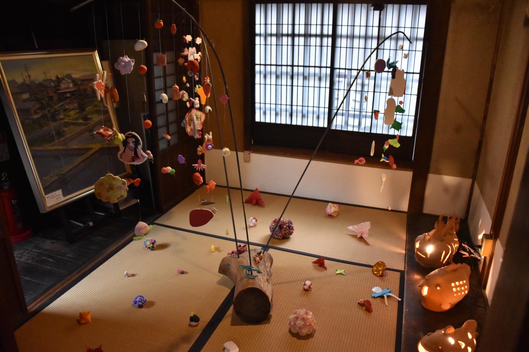 第15回大和な雛まつり 関西文化芸術高等学校の生徒の作品