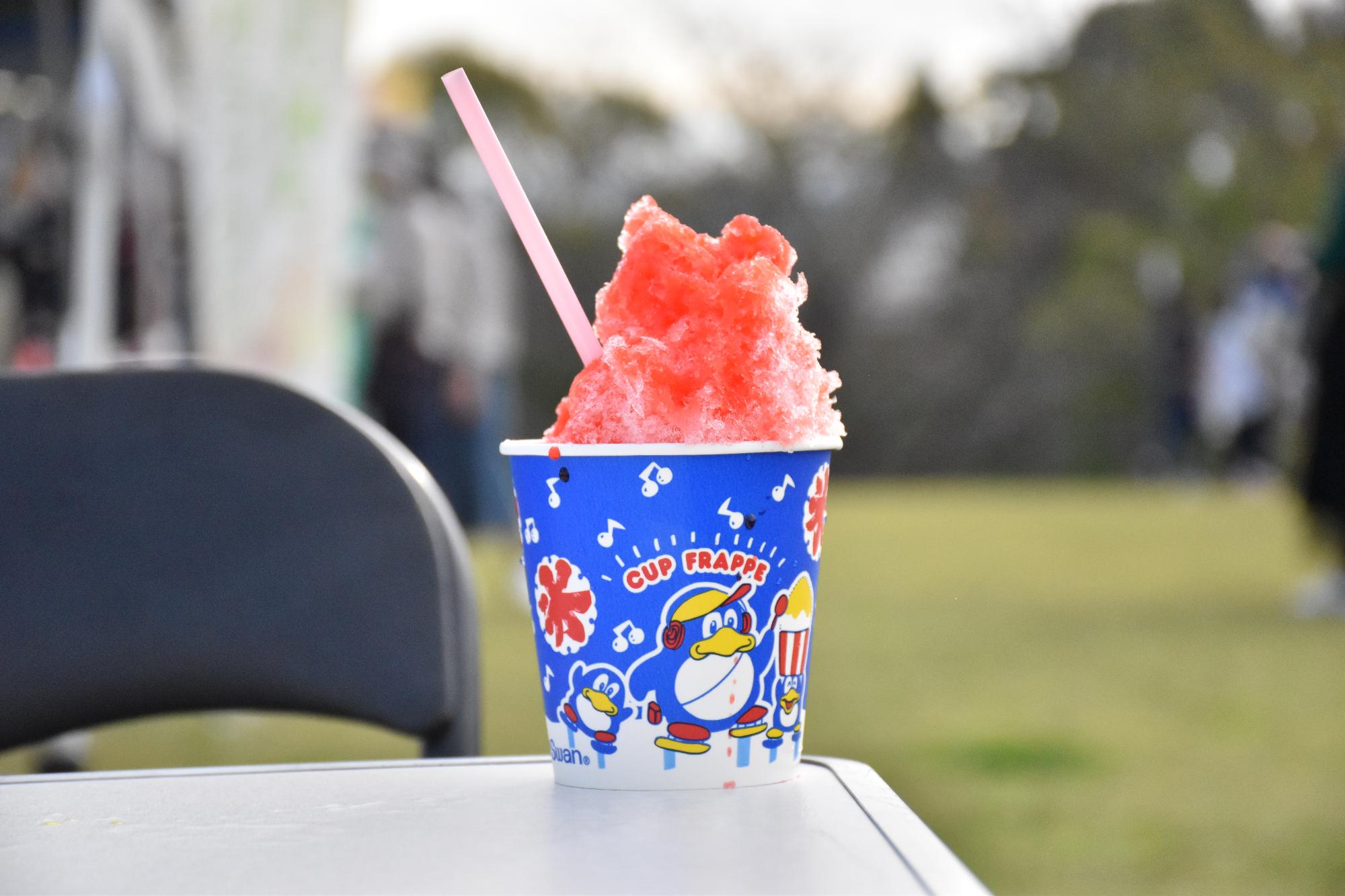 郡山市の日 販売されているかき氷