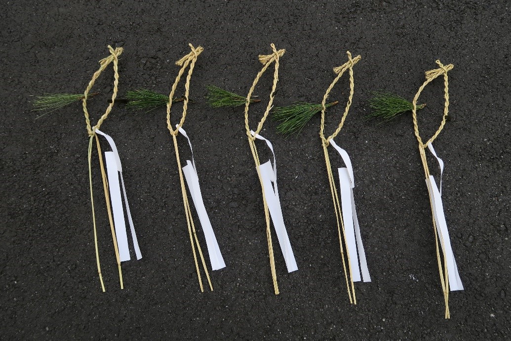 第14回受賞者の蒐集したしめかざり