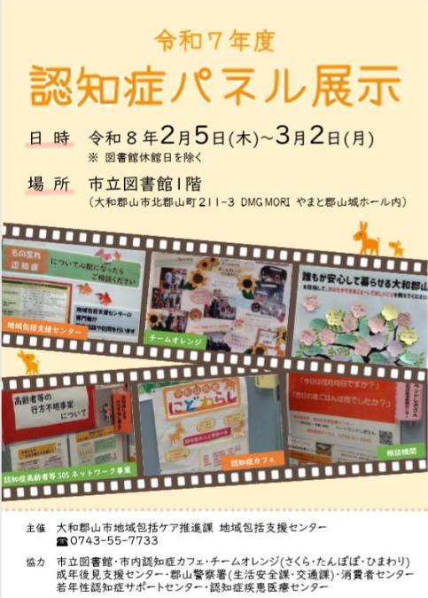 R7認知症パネル展示