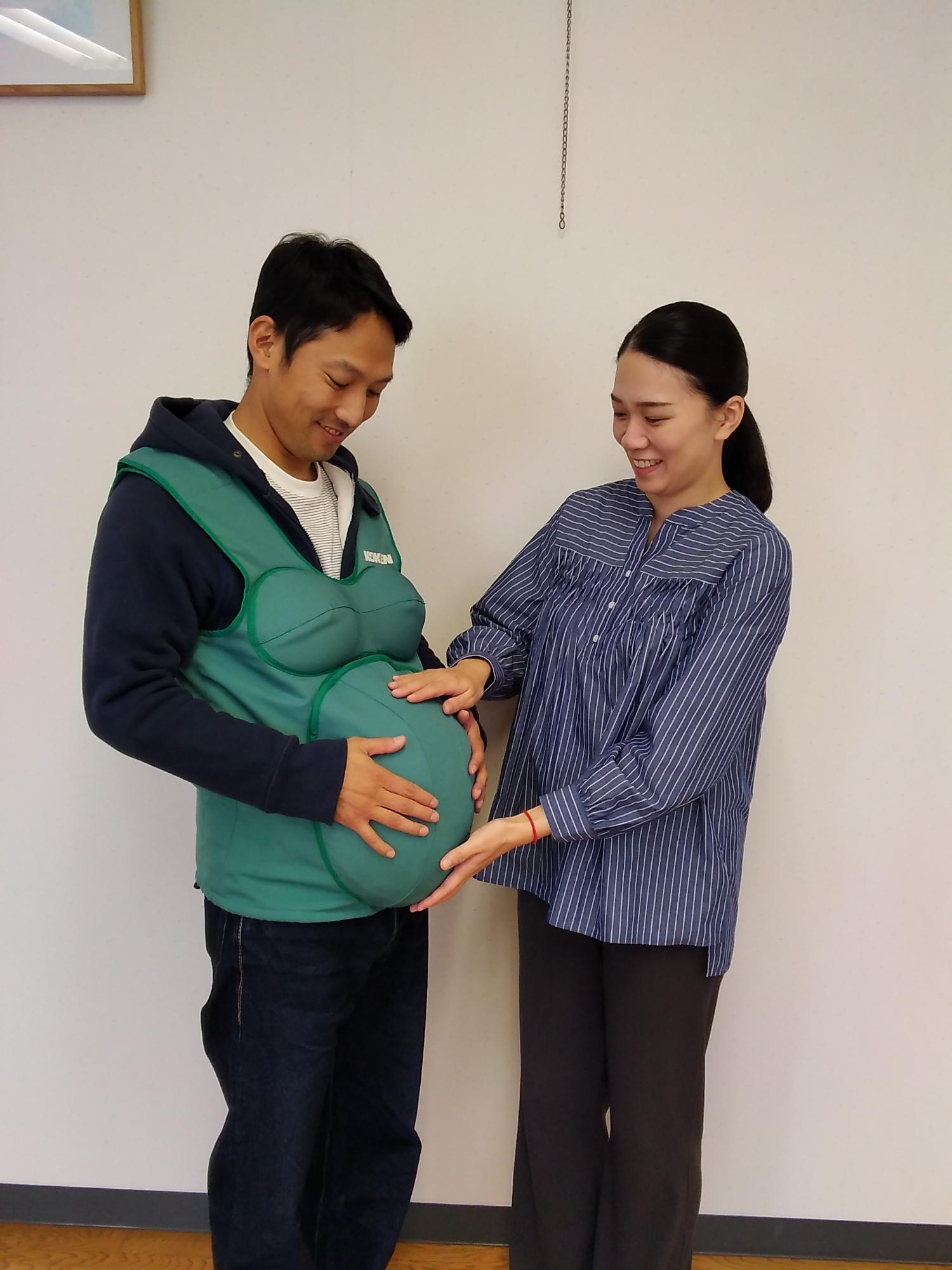 妊婦体験ジャケット