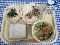 11月12日小学校の給食献立
